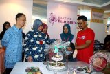 Kerajinan Kartini Blue Bird dipamerkan Makassar Expo 