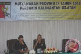 Perbakin Kalsel Gelar Musprov IX 2016 untuk mencari pigur pemimpin priode 2016-2021 di Banjarmasin, Sabtu.