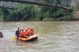 Berlatih River Tubing, Tiga Orang Hanyut Di Sungai Sono Magelang 