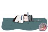 Kapal Lestari Maju tenggelam angkut 139 penumpang