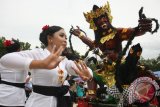 Masyarakat Bali Arak 7.079 Ogoh-Ogoh Jelang Nyepi