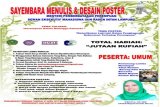 Sayembara Menulis dan Desain Poster IAIN Raden Intan