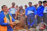 Peletakan batu pertama pembangunan Islamic Centre di Perdagangan Kecamatan Bandar