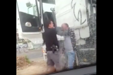 Polisi Israel Ini Dipecat, karena Pukuli Sopir Palestina 