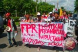 Belasan Mahasiswa FPR Kalteng Orasi Hari Buruh, Apa Tuntutannya?