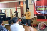 Pemerintah Kabupaten Tanah Laut, Kalimantan Selatan menggelar Seminar dan Dialog Kebangsaan di Geduang Balairung Tuntung Pandang Pelaihari, Rabu (3/5). Foto:Antaranews Kalsel/Arianto/G.