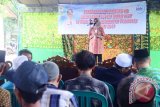 Desa Telaga, Kecamatan Pelaihari, Kabupaten Tanah Laut dicanangkan sebagai Kampung KB oleh Dinas Pemberdayaan Perempuan dan perlindungan Anak Tanah Laut, Kamis (18/5). Foto:Antaranews Kalsel/Arianto/G.