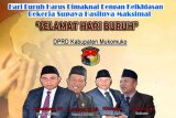 Hari Buruh harus dimaknai dengan keiklasan bekerja supaya hasilnya maksimal.