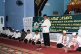 Pemerintah Kabupaten Barito Kuala, Kalimantan Selatan melaksanakan Peringatan Nuzulul Quran di Masjid Al-Muqaram Desa Sungai Pantai, Kecamatan Rantau Badauh, Rabu (14/6). Foto:Antaranews Kalsel/Arianto/G.