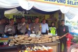 Kepolisian Gagalkan Pengiriman 110 Kilogram Ganja 