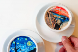 Keren! Lukisan Terkenal Dibuat Latte Art Oleh Barista ini
