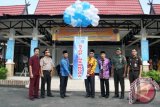 Hari Anti Narkoba Internasional (HANI) tahun 2017 di Kabupaten Barito Kuala, Kalimantan Selatan diperingati dengan upacara gabungan, di halaman Kantor Bupati setempat, Kamis (13/7). Foto:Antaranews Kalsel/Arianto/G.