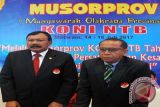 Andi Hadianto Terpilih Kembali Pimpin KONI NTB