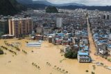 Banjir Landa Jilin China 18 Tewas dan 18 Hilang
