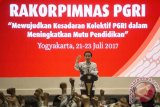 Presiden Buka Rakorpimnas PGRI 