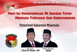 Mari isi kemerdekaan RI dengan tetap menjaga toleransi dan keberagaaman. Dirgahayu RI ke 72.