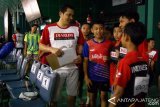 Calon Bupati Kudus badminton bareng mantan juara All England