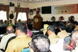 Pemerintah Kabupaten Barito Kuala (Batola) menggelar Workshop Sosialisasi Kajian Resiko Bencana, di Aula Bahalap Kantor Bupati Batola, Selasa (12/9). Foto:Antaranews Kalsel/Arianto/G.