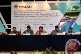 Kegiatan Due Diligance Meeting dan Publik Exspose Penawaran Umum Berkelanjutan Obligasi Berkelanjutan I Timah Tahap I Tahun 2017 dan Sukuk Ijarah Berkelanjutan I Timah Tahap I tahun 2017 di Jakarta, Kamis (24/8/2017). (Foto: Humas PT Timah)