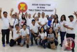 Indonesia Juara Pingpong HUT ASEAN Di Qatar