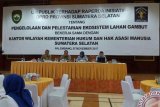 DPRD Sumsel Uji Publik Raperda Pengelolaan Lahan Gambut