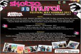 Sketsa 3D Mural Meriahkan Festival Way Kambas