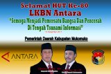 Semoga LKBN Antara menjadi pemersatu bangsa dan pencerah di tengah tsunami informasi.!!! Selamat HUT ke-80 LKBN Antara 13 Desember 2017.