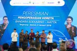 Presiden Resmikan Kereta Bandara