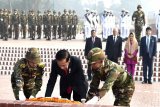 Presiden kunjungi National Martyrs' Memorial Bangladesh