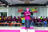 Pemerintah Kabupaten Barito Kuala memperingati Hari Peduli Sampah Nasional (HPSN) Tahun 2018, di halaman Kantor Bupati Batola, Rabu (21/02). Foto:Antaranews Kalsel/Arianto/M.