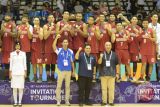 Foto Kemarin: Final Bola Basket Indonesia VS India