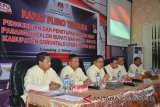 Rapat Pleno Terbuka Pengundian dan Penetapan Nomor Urut Pasangan Calon Bupati dan Calon Wakil Bupati Gorontalo Utara untuk Pilkada 2018 oleh KPU Kabupaten