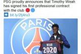 Timothy Weah berharap dipinjamkan PSG ke klub lain