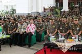 Wakil Bupati Batola H Rahmadian Noor menghadiri peringatan HUT Satpol PP  dan Limnas Tingkat Nasional, di halaman Kantor Gubernur Kalsel, Sabtu (3/3).Foto:Antaranews Kalsel/Arianto.