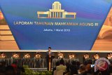 Presiden hadiri laporan tahunan MA