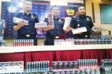 Bea Cukai Sampit tangkap distributor rokok ilegal