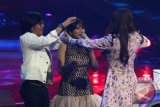 Langkah  Jodie terhenti di spekta show top 7 Indonesian Idol