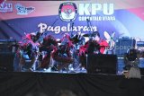 Pagelaran Seni dan Budaya oleh KPU Gorontalo Utara dalam rangka Sosialisasi Pemilu 2019