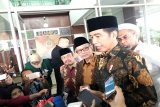  Presiden Joko Widodo (Jokowi) menutup acara Pengkajian Ramadhan, yang digelar oleh PP Muhammadiyah, di Kampus Universitas Muhammadiyah Prof  DR  HAMKA (UHAMKA) Ciracas, Jakarta Timur.  (Megapolitan.Antaranews.Com/Foto: Hanni Sofia S).