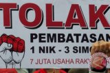 Anggota outlet seluler Palembang demo ke Jakarta