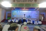 Persatuan Wartawan Indonesia Cabang Kalimantan Selatan (PWI Kalsel) Menggelar Buka Puasa Bersama dengan Mitra Kerja, di Aula Sekretariat PWI Kalsel, Minggu (10/6).Foto:Antaranews Kalsel/Arianto.