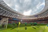 Penjagaan ke Stadion Luzhniki ketat tapi lancar