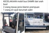 Bus Damri Buol-Palu terguling di Sojol, tiga penumpang tewas