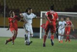 Timnas putri tahan imbang Singapura 0-0