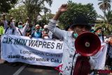 Laskar santri dukung cawapres Cak Imin