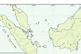 BMKG sebut dua titik panas terpantau di Sumatera Utara