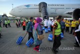 3.297 calhaj asal Embarkasi Padang telah berangkat ke Tanah Suci