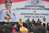 Pj Gubernur Sulsel digelari Sulo Langi di Torut