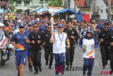 Obor Asian Games di Danau Toba