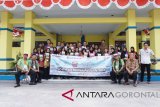 Peserta Siswa Mengenal Nusantara (SMN) asal Provinsi Lampung, melaksanakan kegiatan bedah buku 